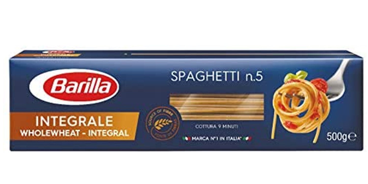 Pasta spaghetti integral